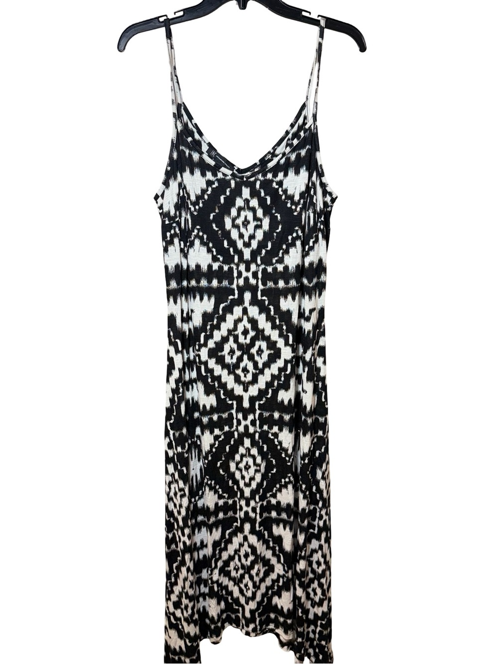 Black & White Ikat Print Dress by INC
